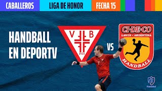 KOGOVSEK SE RETIRA  SAG Ballester 🆚 CIDECO  Fecha 15  Liga de Honor Caballeros  Metro Handball [upl. by Aba488]