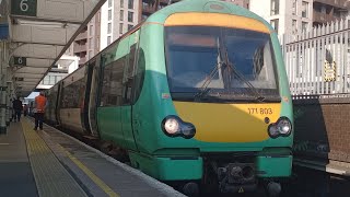 171803  171809 Leaves East Croydon 21092024 [upl. by Steffy118]