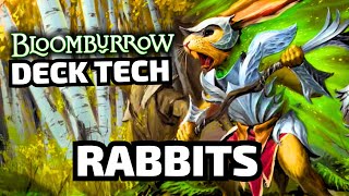 Bloomburrow Deck Tech Rabbits  Selesnya Standard MTG Arena [upl. by Ielarol]