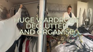 Having a massive clear out  new year wardrobe declutter and organising  organisation inspiration [upl. by Naivad]