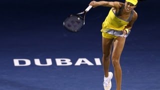 2013 Dubai Duty Free Tennis Championships Day 1 WTA Highlights [upl. by Floridia618]