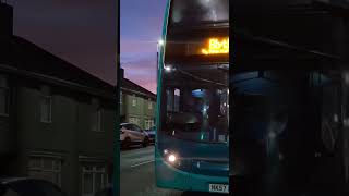 Arriva Northumbria 7503 NK57DXZ ADL E400 Trident 2 X7 Blyth [upl. by Ennaj235]