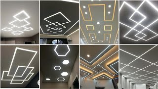 Amazing Profile Light Ceiling Design  False Ceiling Design with Profile Light  Home interior [upl. by Sitra]