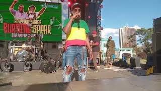 BURNING SPEAR REGGAE PERFOMANCE AT UHURU PARK  SHOCKING😲 OGOPA GEN Z [upl. by Maher]