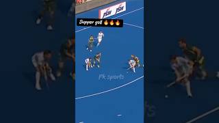 His Supeer goll 🔥🔥🔥  Hockey  Pk sports  shorts shortfeed viralshorts pksports [upl. by Aicirtan]