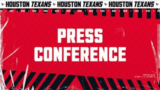 LIVE Houston Texans Head Coach DeMeco Ryans and CJ Stroud address the media [upl. by Spanjian]