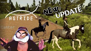 ASTRIDE  Early Access Update Dressage Show Jumping and new Gameplay 🐴✨ 👀 [upl. by Anitnas]