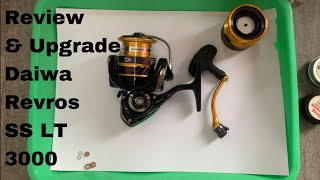 Review amp Upgrade Daiwa Revros SS LT 3000 [upl. by Igal]