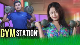 GYM STATION  New Kokborok short drama 2024  ABIR DEBBARMA [upl. by Tyne]