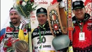 Bruno Kernen wins downhill Veysonnaz 1996 [upl. by Gaby]