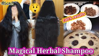 Magical Herbal Shampoo  100 hair growth  BinteSaeed Kitchen and life [upl. by Sirhc611]