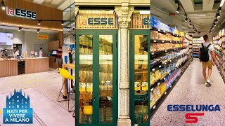 La Esse i nuovi supermercati di quartiere di Esselunga a Milano [upl. by Farkas]