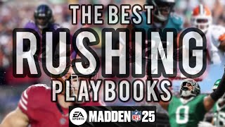 The Top Rushing Playbooks In Madden 25 For Quick Sim madden25 [upl. by Imtiaz]