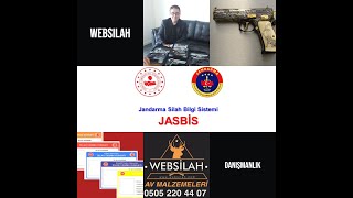 JASBİS Jandarma Yivsiz Tüfek Ruhsatı Sisteme Nasıl Girilir [upl. by Horter481]