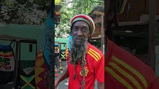 Dunns River Falls Master Craft Rasta Man Jamaica injamaica travel daytoursjamaica [upl. by Dowlen697]