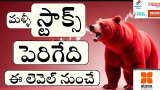 STOCKS TO BUY NOW  STOCK MARKET TELUGU VIDEOS  JUBILANT FOOD  Grainless India  Alpex SolarTarget [upl. by Gnov817]