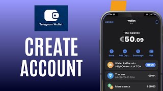 How To Create Telegram Wallet [upl. by Kenlay]