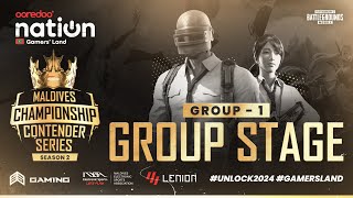 Ooredoo Nation PUBGM Contender Series 2  Group 1 [upl. by Horacio]