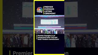 DStreet Debut Premier Energies Sees A Strong Listing  IPO Listing  N18S  CNBC TV18 [upl. by Esinrahs445]