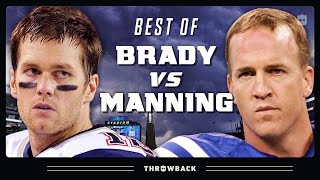 Tom Brady vs Peyton Manning Best Moments from Historic Rivalry [upl. by Ramled416]