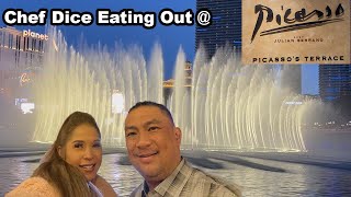 Restaurant review michelin star Picasso restaurant at bellagio hotel and casino eatingout picasso [upl. by Riamu]