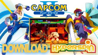 HYPERSPIN  CAPCOM PLAY SYSTEM II CPSII  PACK COMPLETE  FULL SET [upl. by Tolecnal831]