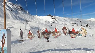 CAN WE ACHIEVE ALL THE OBSTACLES in the fun ski Buffalo PARK 😊 GoPro HD POV  Mar 2023 [upl. by Stanwood743]