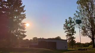 Ohio farm sunset 🌅 15 September 2024 [upl. by Htederem]