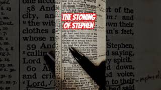 Short 172 Revelation Study Chapter 2 quotThe Stoning of Stephenquot churchhistory bible [upl. by Nilsoj]