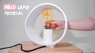 How to Make a Halo Lamp Using the Sculpd Filament Lamp Pottery Kit [upl. by Annail]