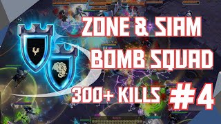 Zone amp SIAM Bombsquad 4  THE SIGNATURES  ALBION ONLINE ZVZ [upl. by Yhtir]