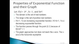 EXPONENTIAL FUNCTION Tagalog tutorial [upl. by Nyladnek]