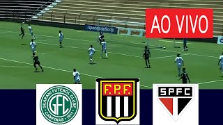 GUARANI X SAO PAULO AO VIVO COM IMAGEM I CAMPEONATO PAULISTA 2024 ASSISTA HOJE [upl. by Ahkihs]