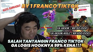 CHALLENGE FRANCO TIKTOK  HOOKNYA GA LOGIS  ABISLAH DUIT GW KALAU GINI  R7 x FRANCO TIKTOK [upl. by Immot]