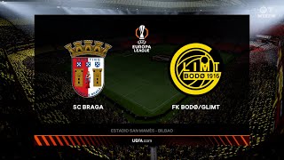 BRAGA vs FK BODOGLIMT  Europa League group stage  FC 24 [upl. by Means221]