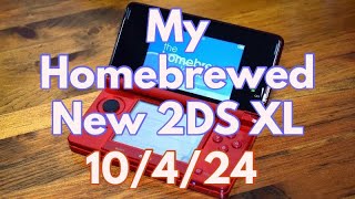 My Homebrewed New 2DS XL October 2024 [upl. by Atsedom]