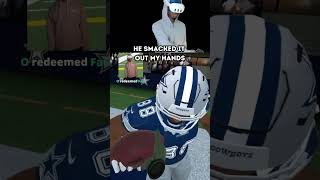 He really ran FROM ME shorts football nfl vr [upl. by Mooney]