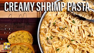 Creamy Shrimp Pasta [upl. by Joelly]