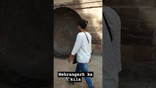 Mehrangarh ka kila 😍trending travel tour jhodhpur rajasthan [upl. by Fianna801]