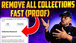 How To Remove COLLECTIONS From Credit Report FAST [upl. by Aneger]