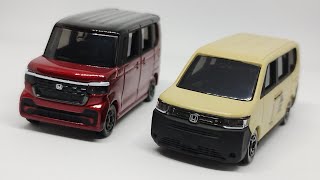 【トミカ】ホンダコムテックオリジナルトミカ、ウサップワゴンAIR、NBOXカスタム [upl. by Atsyrc]