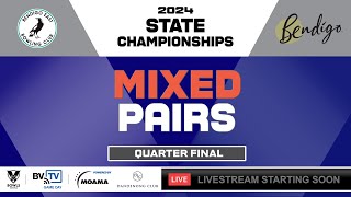 2024 State Champs  Mixed Pairs  Qtr Final [upl. by Xeno]