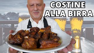 Costine di Maiale al Forno alla Birra – Tenere e Succose [upl. by Nilyarg]