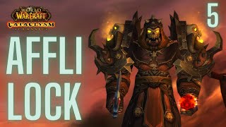 AFFLICTION WARLOCK PvP Gameplay 5  CATACLYSM CLASSIC [upl. by Kashden587]