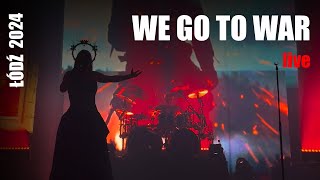 Within Temptation  We Go to War 4K opening Live from Lodz Poland 2024 [upl. by Yaeger]