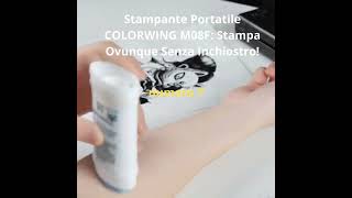 Stampante Portatile COLORWING M08F Stampa Ovunque Senza Inchiostro [upl. by Asila76]