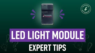 Foldscope 20  LED Light Module Expert Tips [upl. by Assilat]