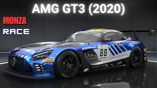 ACC  Race  Monza  89 AKKODIS ASP Team AMG GT3 2020  Multiplayer [upl. by Simonsen]