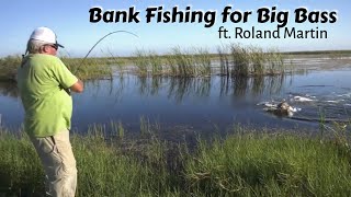 How to Catch Bigger Fish when Bank Fishing  Roland Martin [upl. by Cassil993]