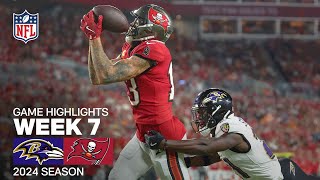 Baltimore Ravens vs Tampa Bay Buccaneers Game Highlights  NFL 2024 Season Week 7 [upl. by Hctud]